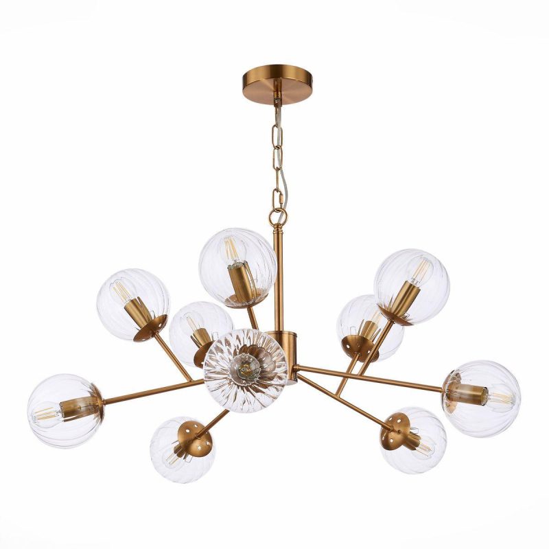 Подвесная люстра Evoluce Andria SLE220803-10 Подвесная люстра Evoluce Andria SLE220803-10