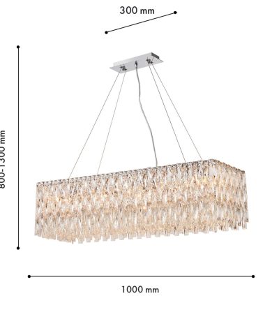 Подвесная люстра Favourite Robby 4723-10P