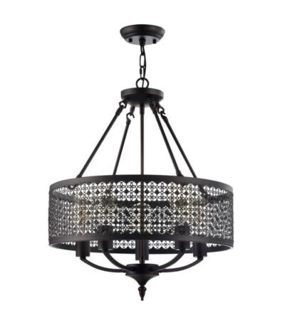 Подвесная люстра Freya Conte FR4166-PL-05C-BL