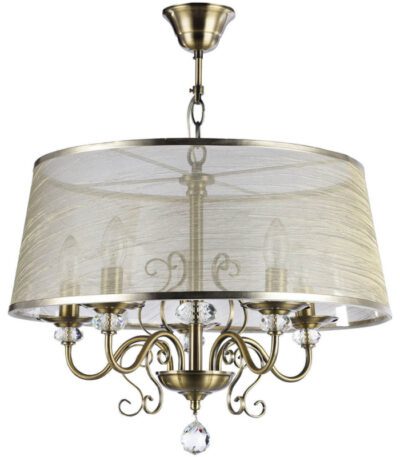 Подвесная люстра Freya Driana FR2405-PL-05C-BZ