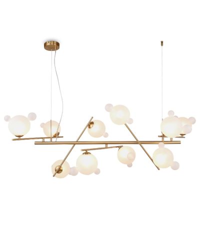 Подвесная люстра Freya Flaty FR5374PL-10BS