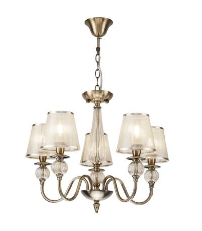 Подвесная люстра Freya Inessa FR2685PL-05BZ