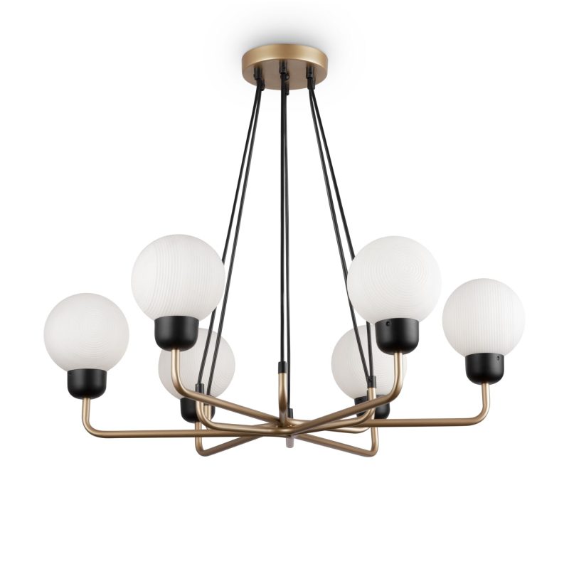 Подвесная люстра Freya Venetti FR5114PL-06G Подвесная люстра Freya Venetti FR5114PL-06G