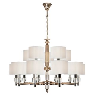 Подвесная люстра iLamp Alesti P2424-10+5 Nickel