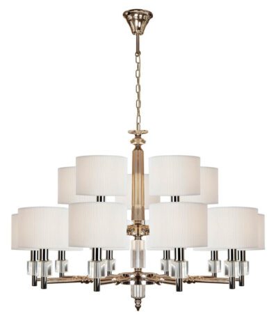 Подвесная люстра iLamp Alexa P2404-10+5 Nickel