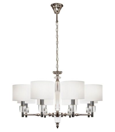 Подвесная люстра iLamp Alexa P2404-8 Nickel