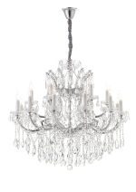 Подвесная люстра iLamp Diamond 6071-18 CR+CL