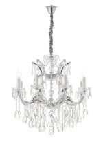 Подвесная люстра iLamp Diamond 6071-8 CR+CL