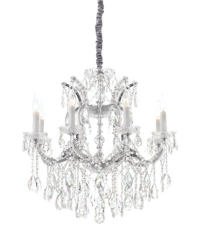 Подвесная люстра iLamp Diamond 6071-8 CR+CL