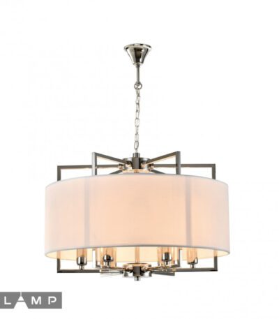 Подвесная люстра iLamp Divole P9505-6 Nickel