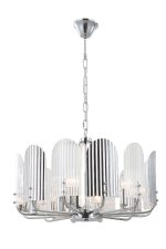 Подвесная люстра iLamp Dolce 15571-6 CR+MULT