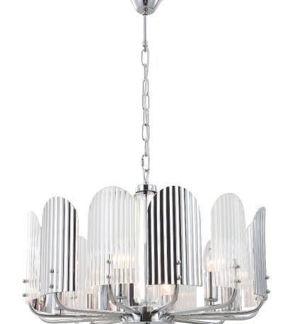 Подвесная люстра iLamp Dolce 15571-6 CR+MULT