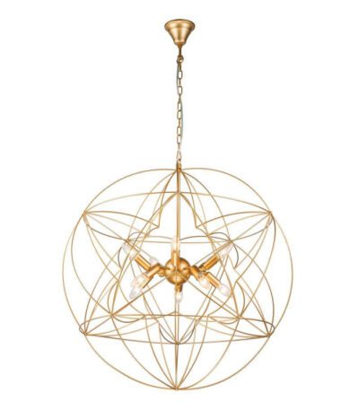 Подвесная люстра iLamp Element 8777-800 Gold