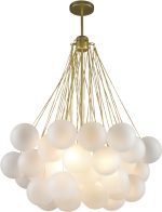 Подвесная люстра iLamp Globe 10099P/3-D800 GL-WH