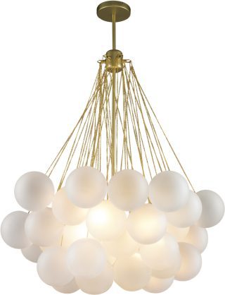 Подвесная люстра iLamp Globe 10099P/3-D800 GL-WH