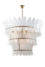 Подвесная люстра iLamp Gramercy 15602-19 ANB+CL