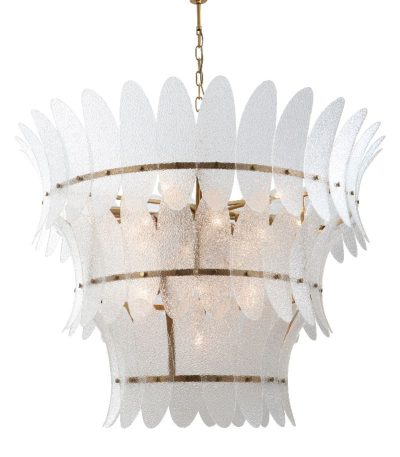 Подвесная люстра iLamp Gramercy 15602-19 ANB+CL