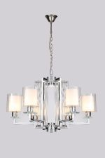 Подвесная люстра iLamp King RM6201-6 CR+CL