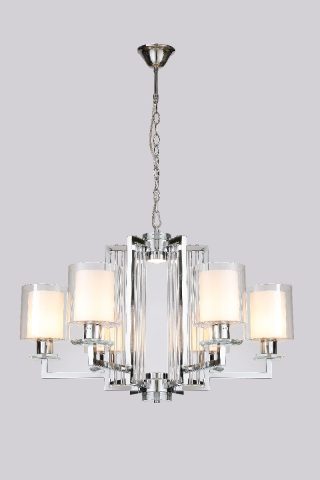 Подвесная люстра iLamp King RM6201-6 CR+CL