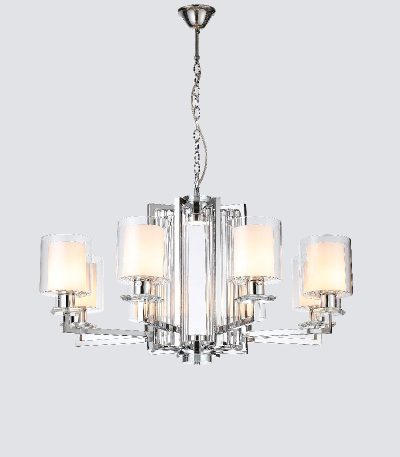 Подвесная люстра iLamp King RM6201-8 CR+CL