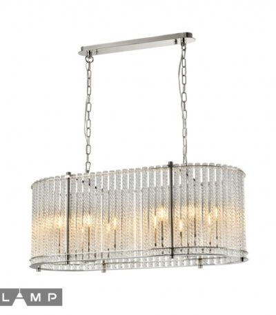 Подвесная люстра iLamp Manhattan P2554-12 Nickel