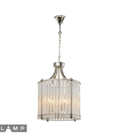 Подвесная люстра iLamp Manhattan P2554-4 Nickel