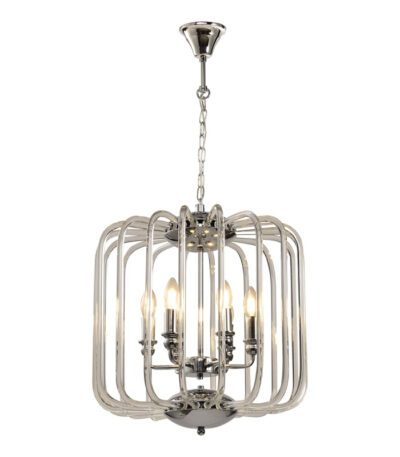 Подвесная люстра iLamp Mono P2481-6 Chrome