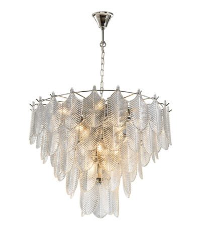 Подвесная люстра iLamp Oro P2544-18 Nickel