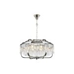 Подвесная люстра iLamp Qeens P9574-6 CR+CL