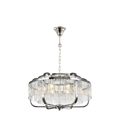 Подвесная люстра iLamp Qeens P9574-6 CR+CL