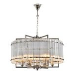 Подвесная люстра iLamp Silverstone P9503-6 Nickel