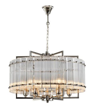 Подвесная люстра iLamp Silverstone P9503-6 Nickel