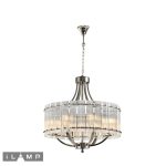 Подвесная люстра iLamp Silverstone P9504-6 Nickel