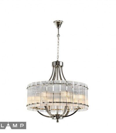 Подвесная люстра iLamp Silverstone P9504-6 Nickel