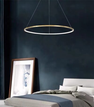 Подвесная люстра iLedex Axis 10112P/1-24W-3000K-D800 BR