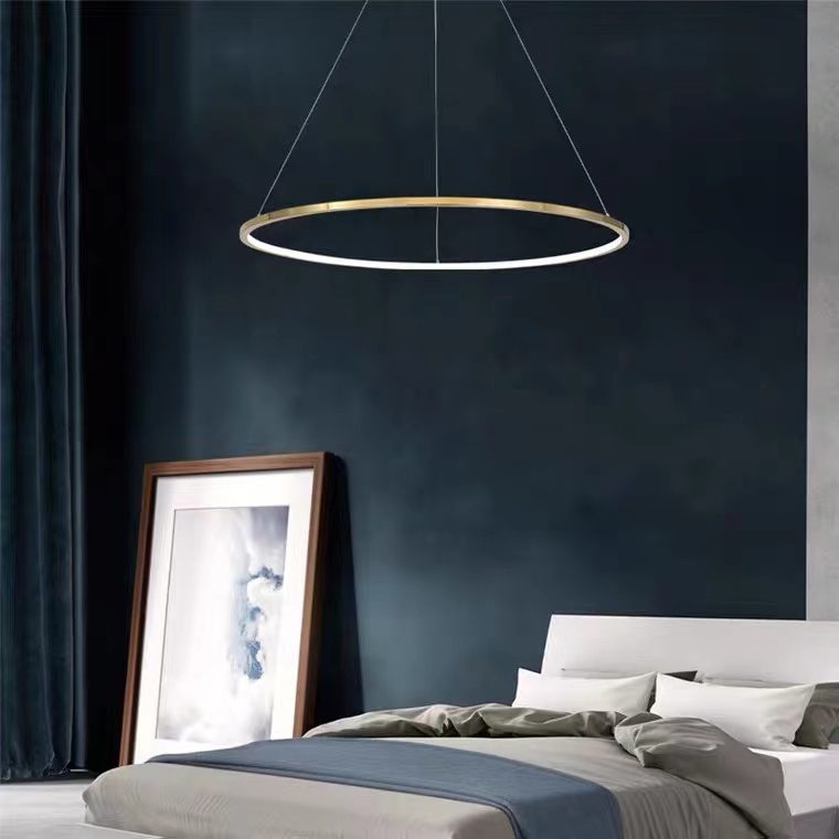 Подвесная люстра iLedex Axis 10112P/1-24W-3000K-D800 BR Подвесная люстра iLedex Axis 10112P/1-24W-3000K-D800 BR