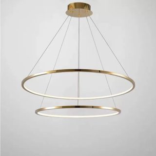 Подвесная люстра iLedex Axis 10112P/2-39W-3000K (6/4) BR