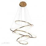 Подвесная люстра iLedex Axis XT04-D1200 GD