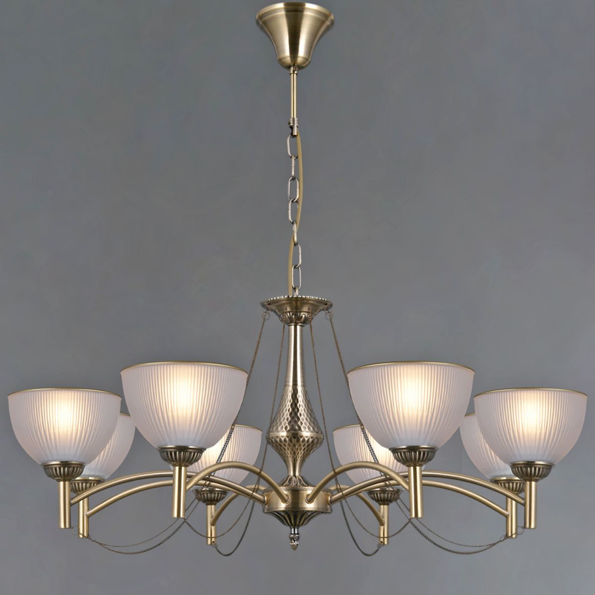 Подвесная люстра Illumico IL0653-8PSQ-25AB ELITE Подвесная люстра Illumico IL0653-8PSQ-25AB ELITE