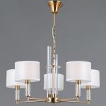 Подвесная люстра Illumico IL0755-5PSQ-25 BRASS GENOA