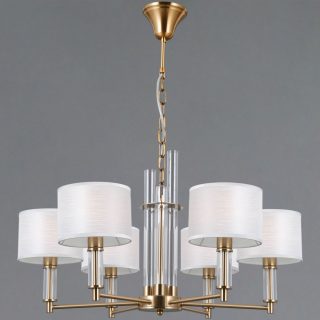 Подвесная люстра Illumico IL0755-6PSQ-25 BRASS GENOA