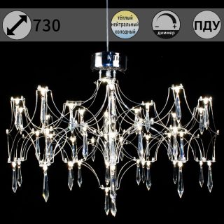 Подвесная люстра ILLUMICO IL0808-730HX-57 Ether