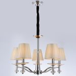 Подвесная люстра Illumico IL1151-5PPA-29 CR Romei