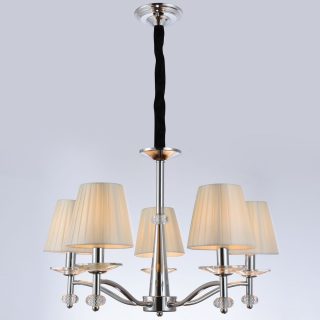 Подвесная люстра Illumico IL1151-5PPA-29 CR Romei