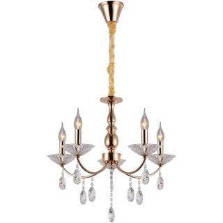 Подвесная люстра Illumico IL1242-5PPA-29 GD