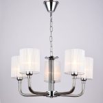 Подвесная люстра Illumico IL1256-5PPA-29 CR Romei