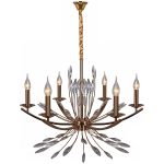 Подвесная люстра Illumico IL2307-6POR-39 GD