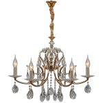 Подвесная люстра Illumico IL2326-6POR-39 GD