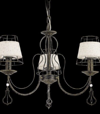 Подвесная люстра Illumico IL2353-3PB-26 BK GD