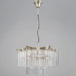 Подвесная люстра Illumico IL3357-6+3PSQ-24 GD LYRA